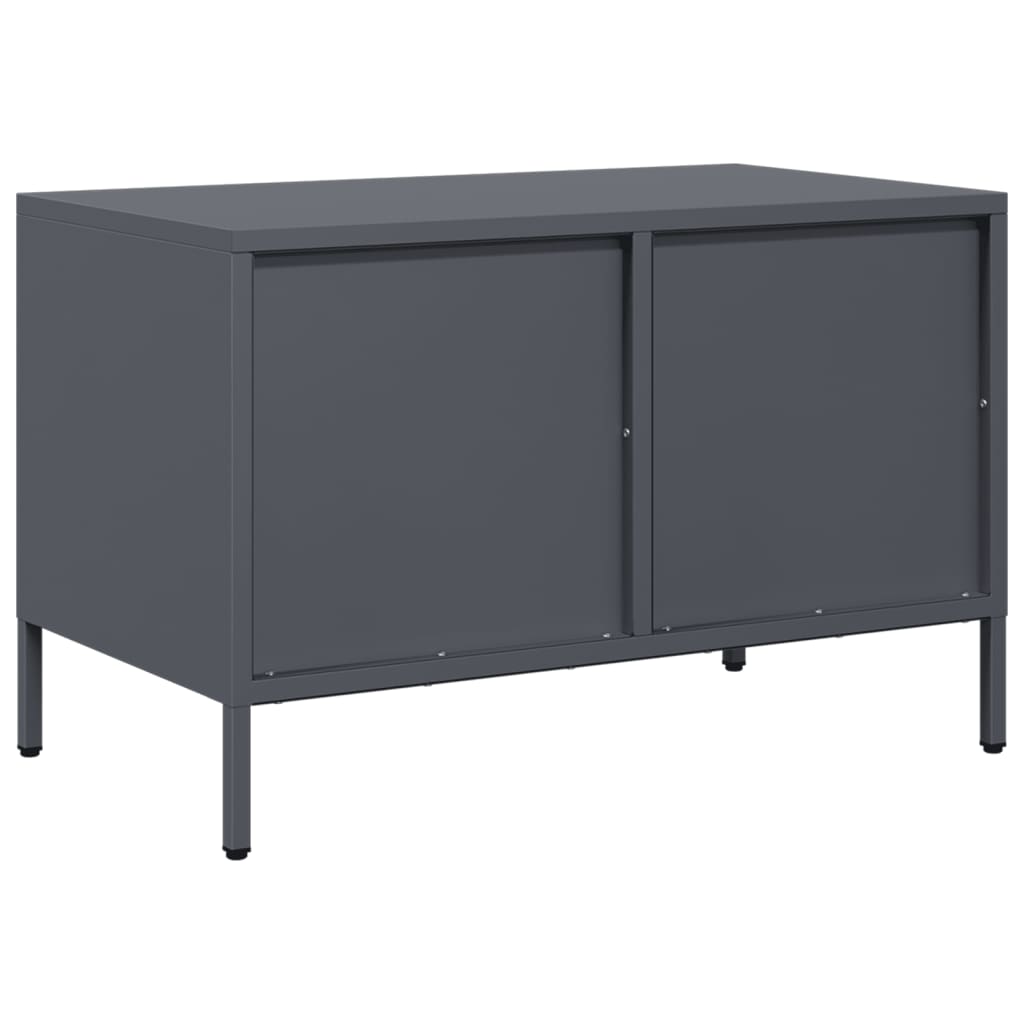 TV ormarić antracit 68x39x43,5 cm hladno valjani čelik