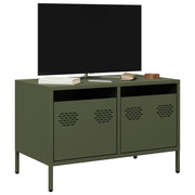 TV ormarić maslinastozeleni 68x39x43,5 cm hladno valjani čelik Zelena