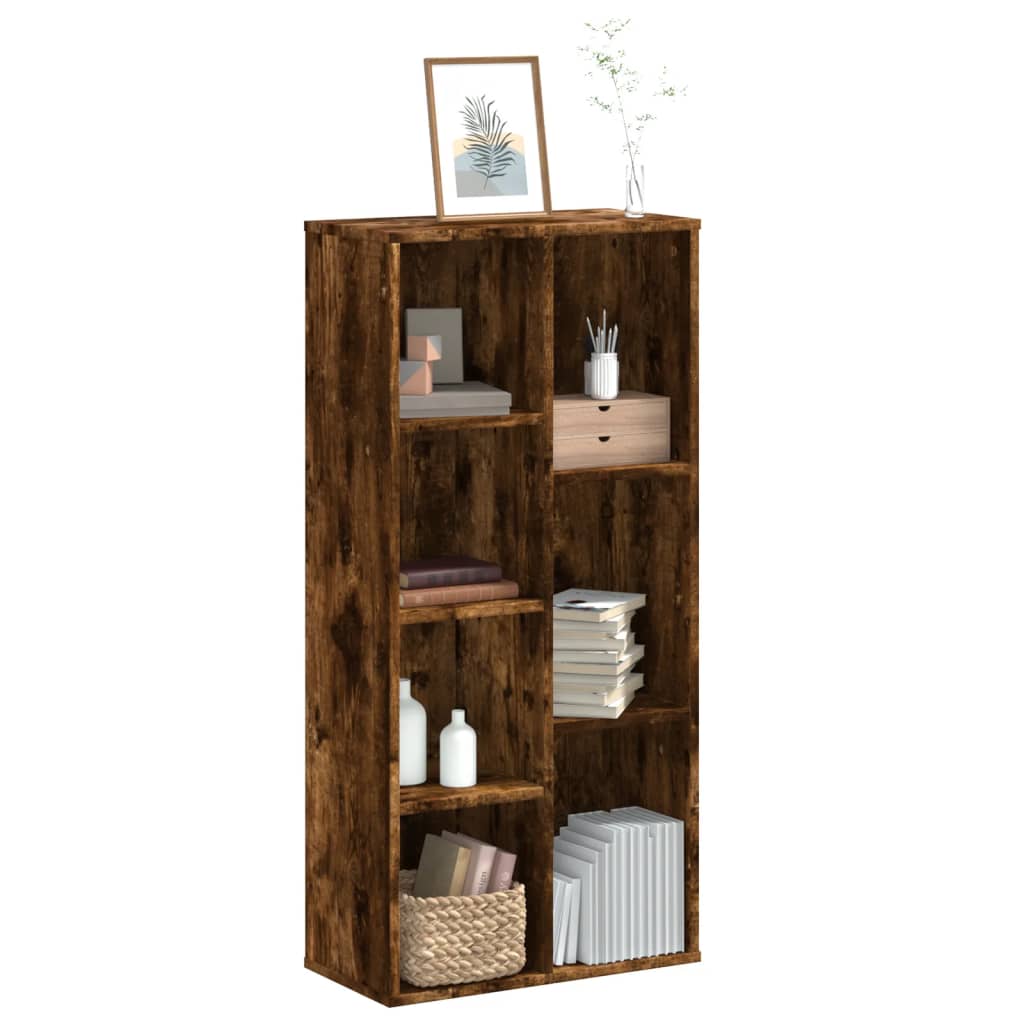 Regal za knjige boja hrasta 50x25x105 cm konstruirano drvo Smeđa