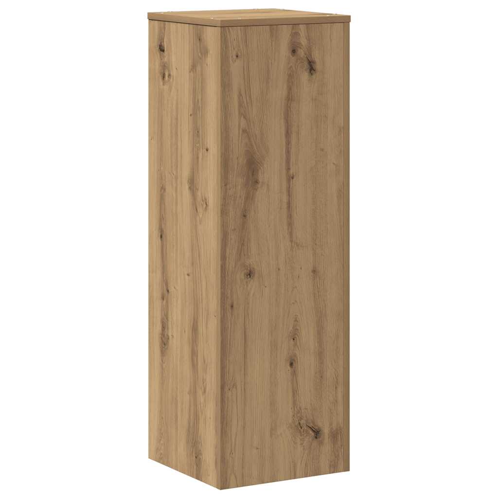Stalak za biljke boja hrasta 33 x 33 x 100 cm konstruirano drvo Smeđa