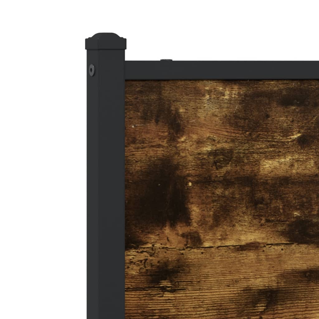 Metalni okvir kreveta bez madraca boja hrasta 90x190 cm