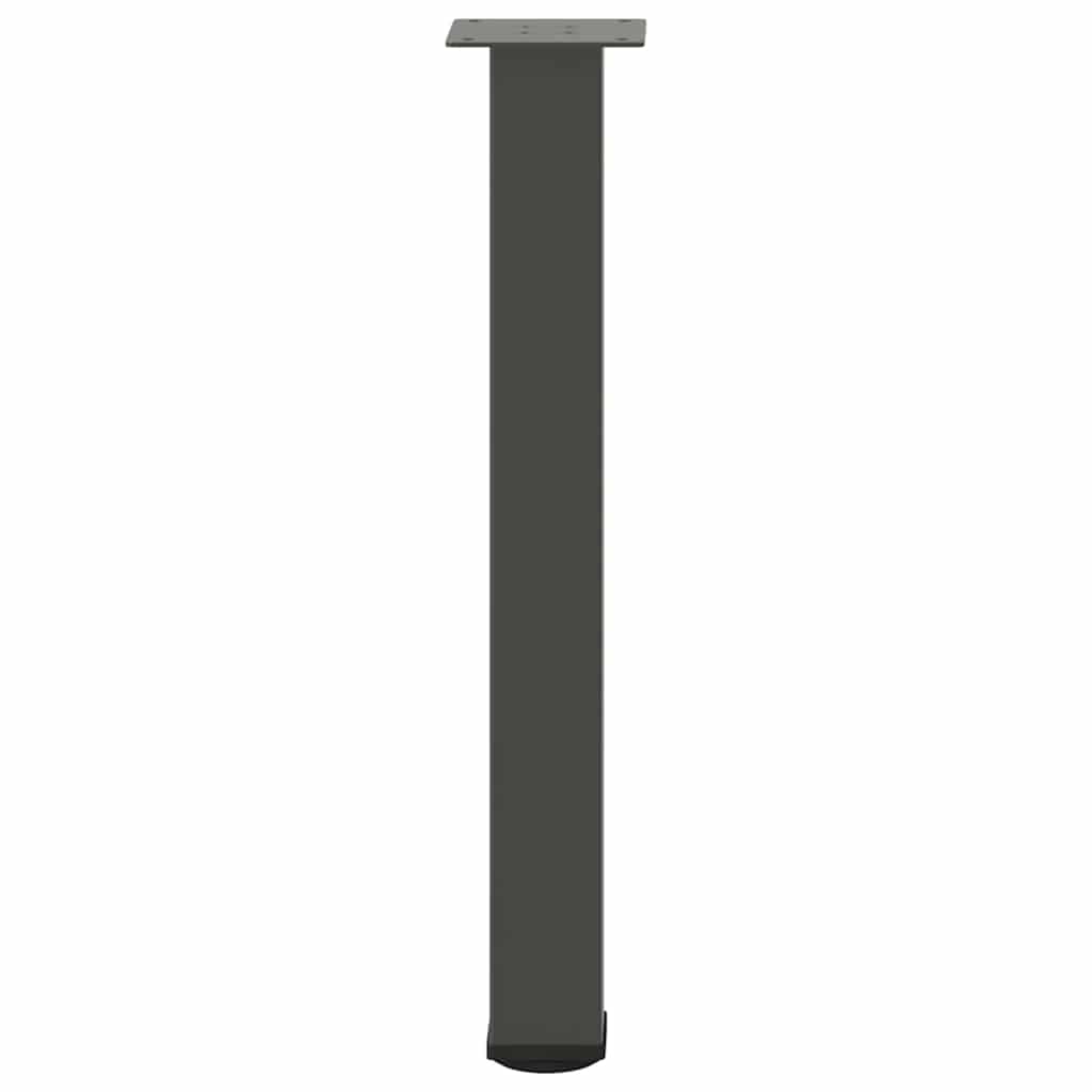 Noge za konzolni stol 4 kom. antracit 72-74 cm čelik Antracitno siva 72-74 cm (80 mm)
