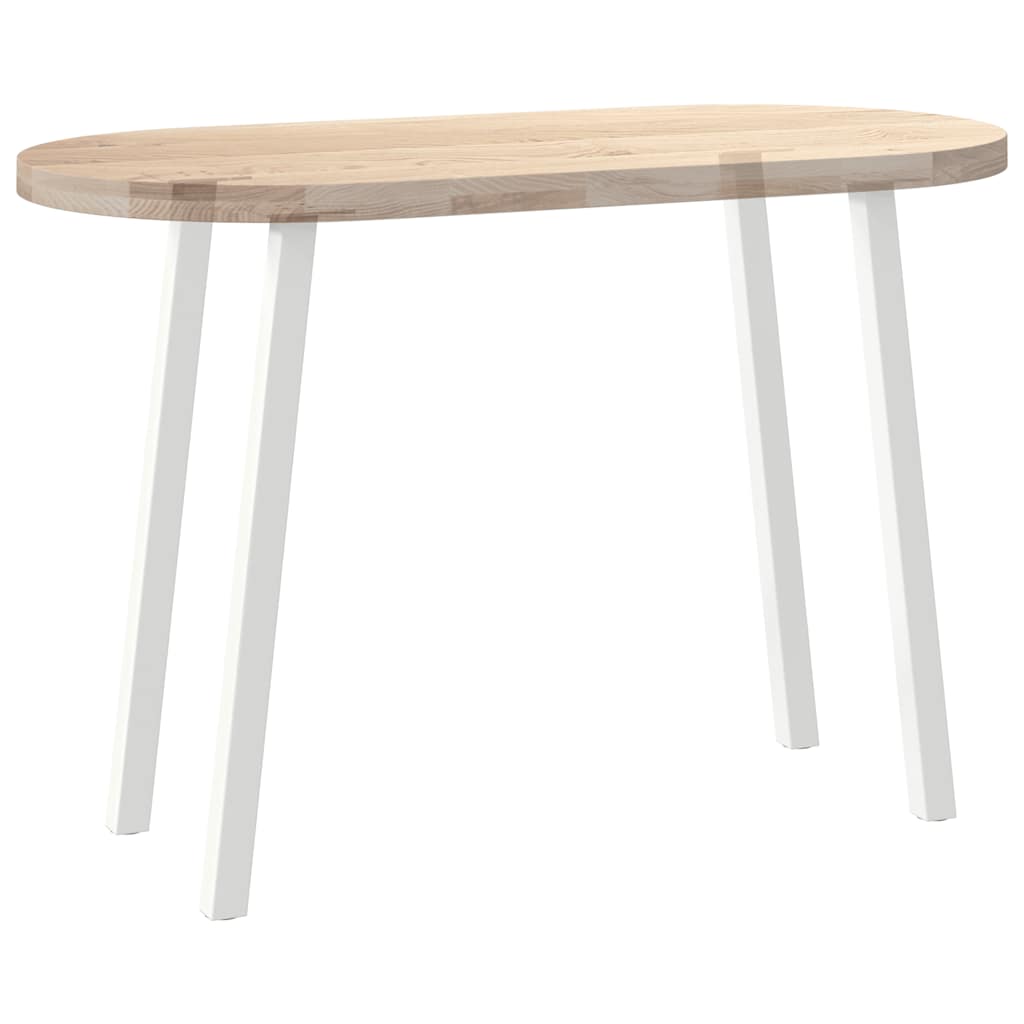 Noge za konzolni stol 4 kom Bijele 72 cm Čelik Bijela 72 cm (40 mm)