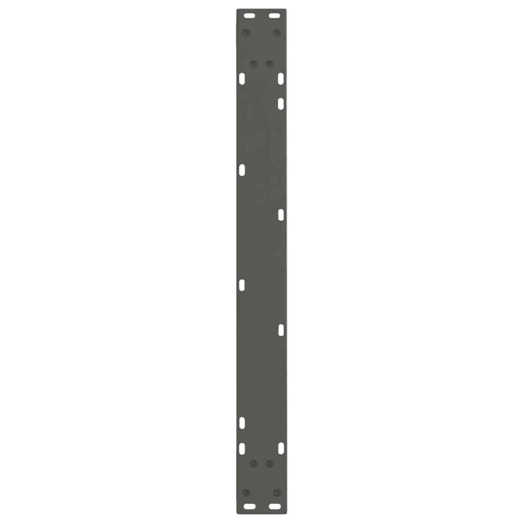 Noge za blagovaonski stol V-oblik 3 kom antracit 80 x (72-73,3) cm čelik