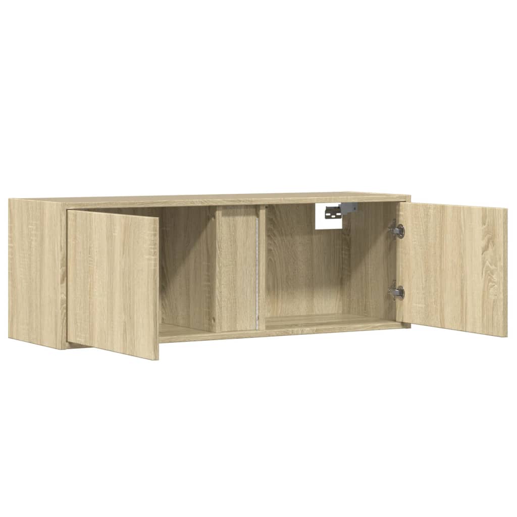 Zidni TV ormarić LED boja hrasta sonome 100 x 31 x 35 cm
