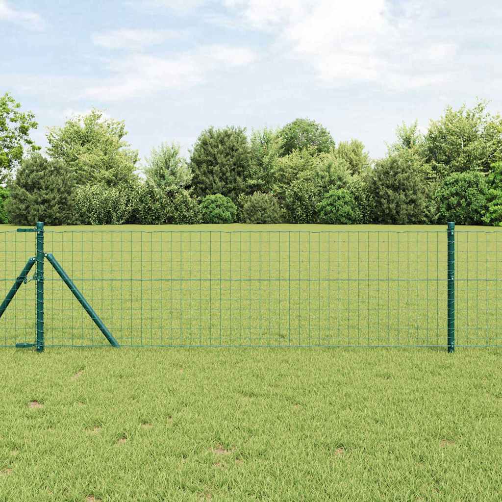 Stup za ogradu 26 pcs Zelena 3,2 x 3,2 x 80 cm