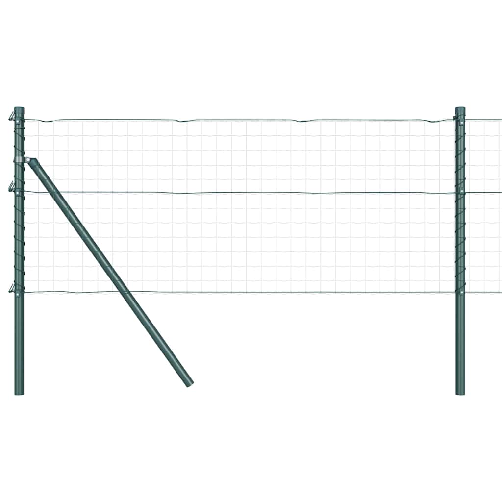 Stup za ogradu 26 pcs Zelena 3,2 x 3,2 x 80 cm