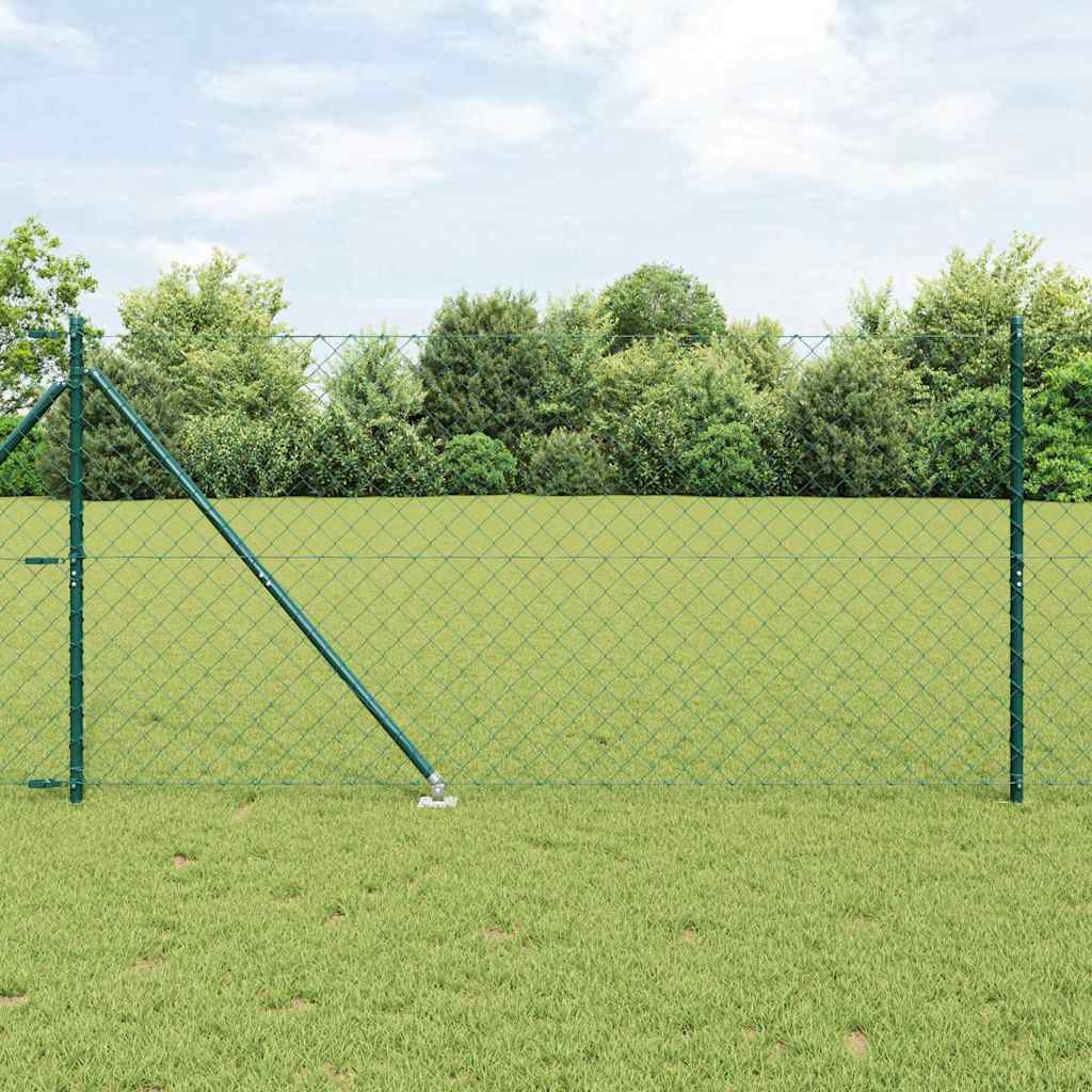 Zavareno žičano ograđivanje s bodljama 10 x 1,4 m Zelena Mreža