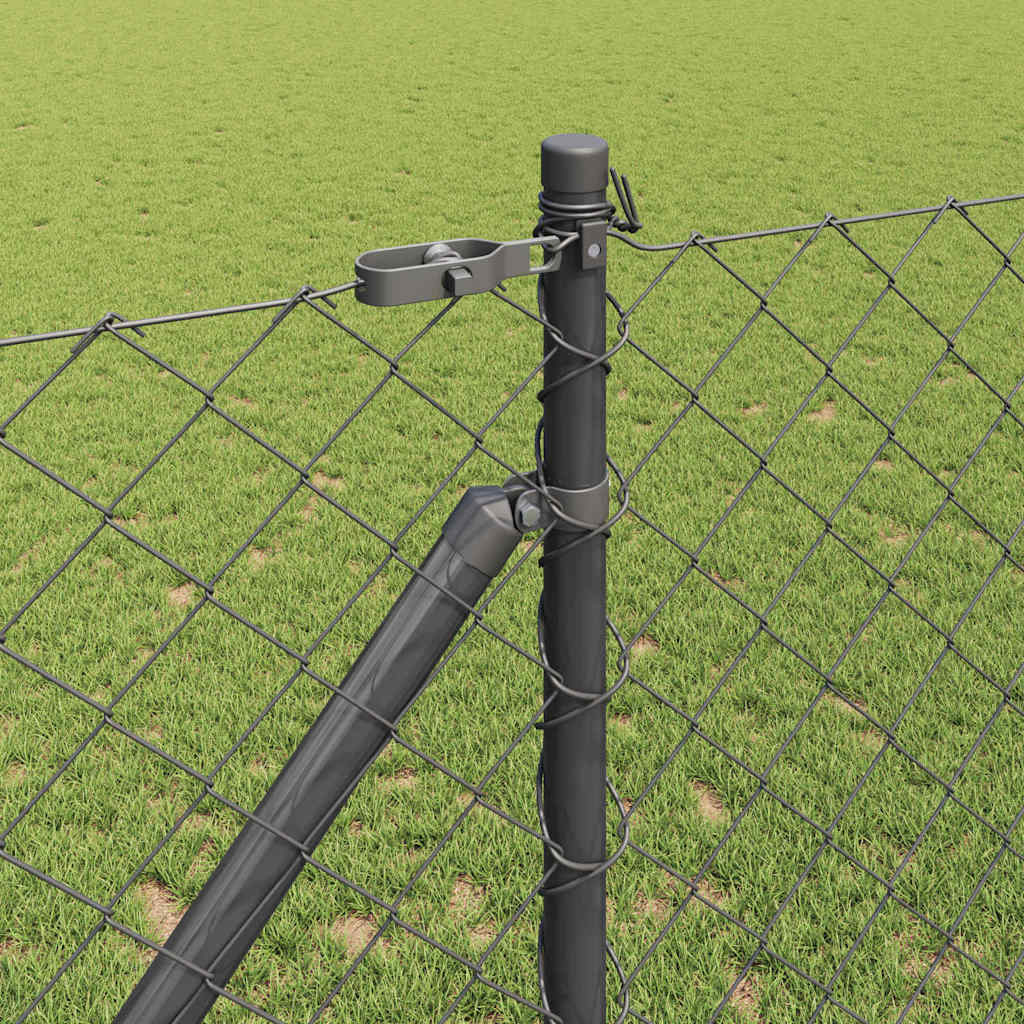 Zavareno žičano ograđivanje s bodljama 25 x 1,2 m Siva Mreža