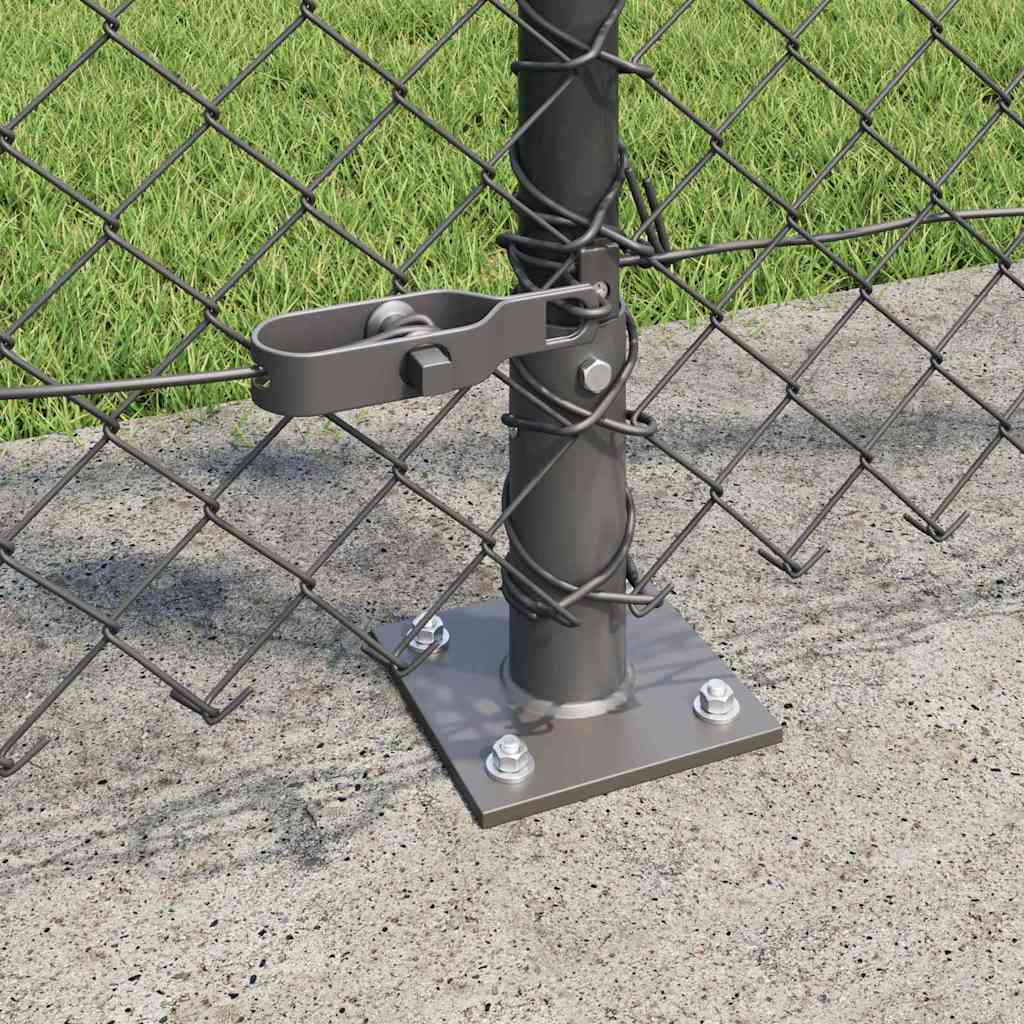 Zavareno žičano ogradno mreža s betonskom podlogom 10 x 1,2 m