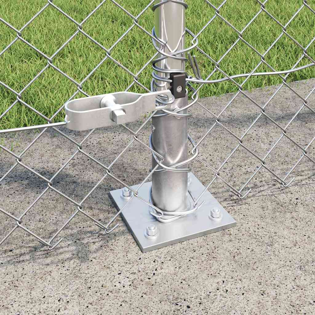 Zavareno žičano ogradno mreža s betonskom podlogom 10 x 1,5 m