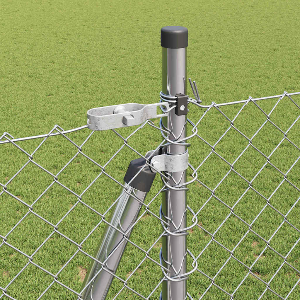 Zavareno žičano ogradno mreža s betonskom podlogom 10 x 1,5 m