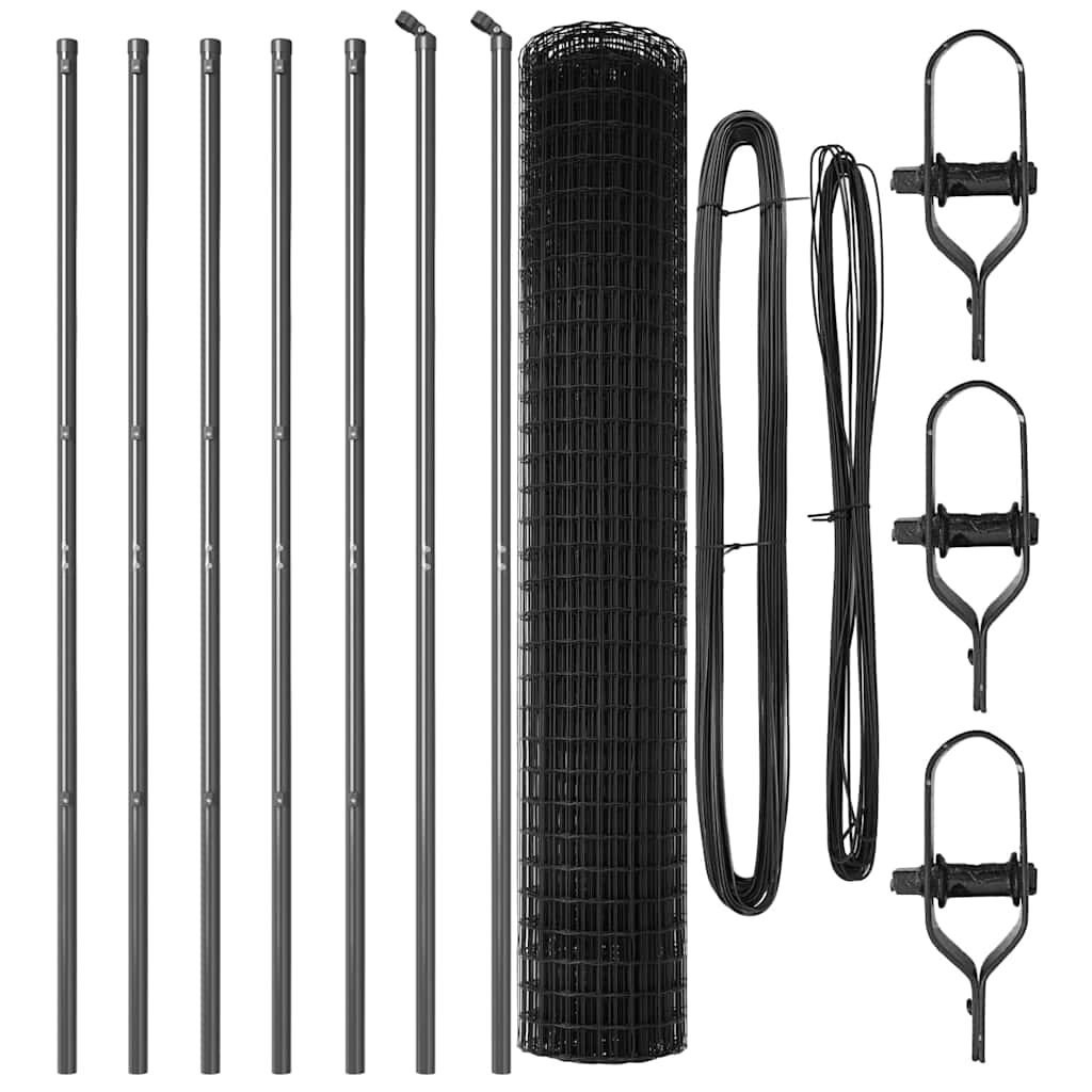 Temeljna zavarena žičana ograda 10 x 1,6 m (Š x V)