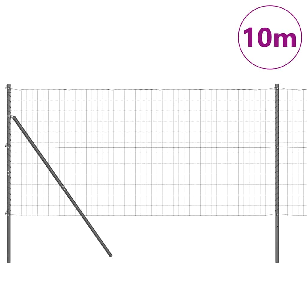 Temeljna zavarena žičana ograda 10 x 1 m (Š x V)
