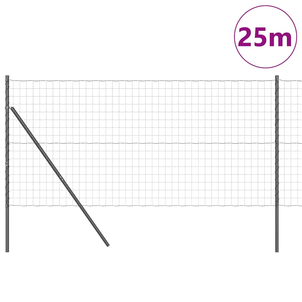 Temeljna zavarena žičana ograda 25 x 1 m (Š x V)