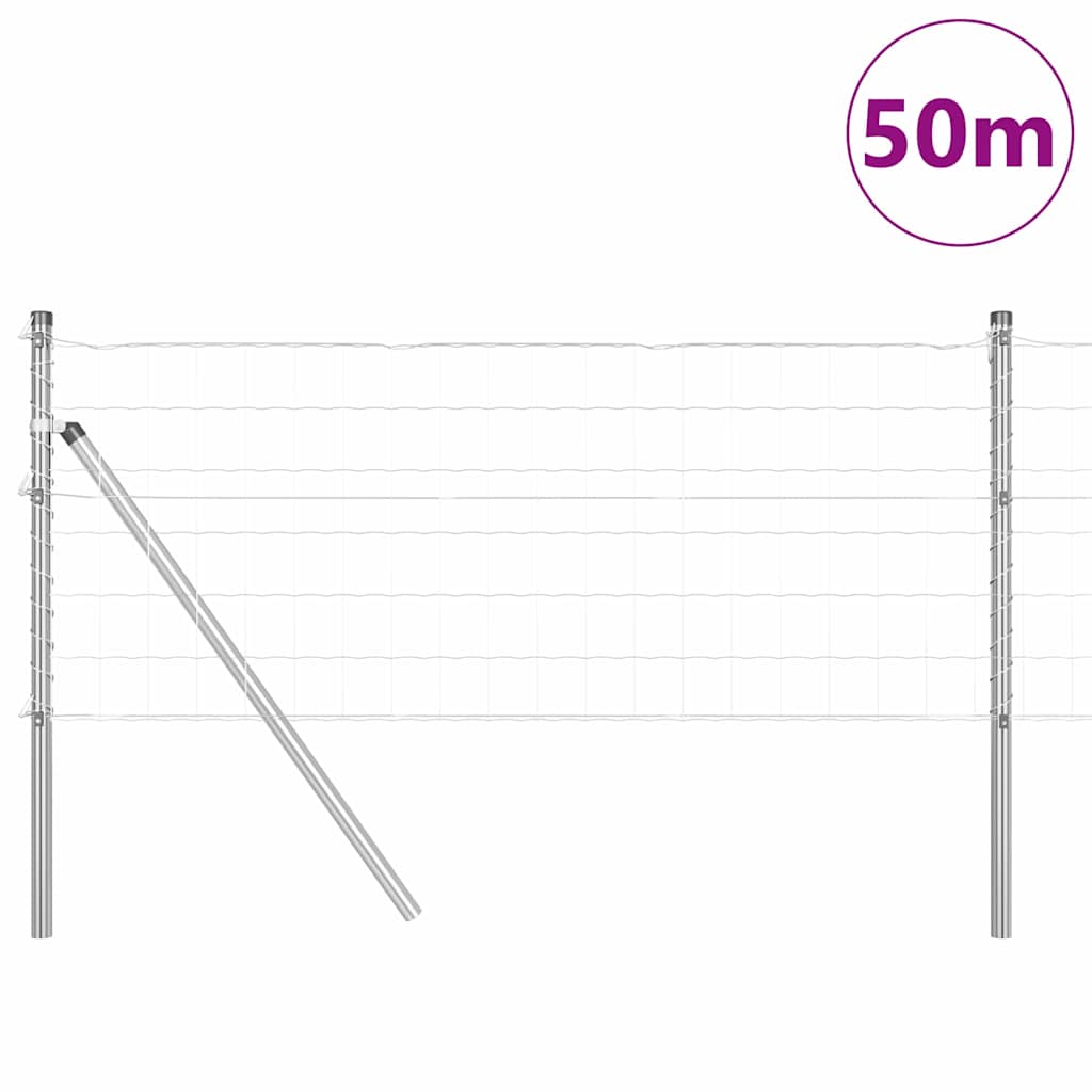 Temeljna zavarena žičana ograda 50 x 0,4 m (Š x V)