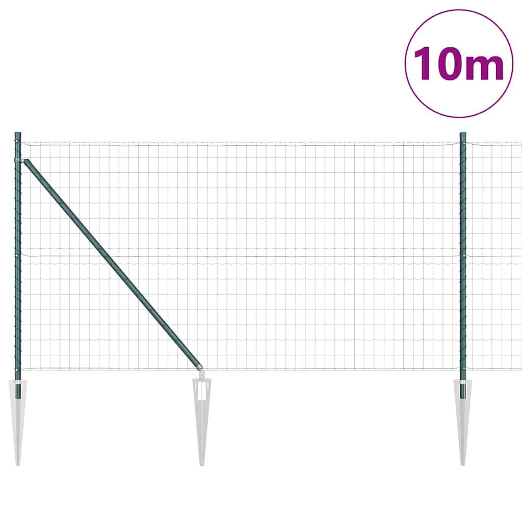 Zavareno žičano ograđivanje s bodljama 10 x 1 m (Š x V)