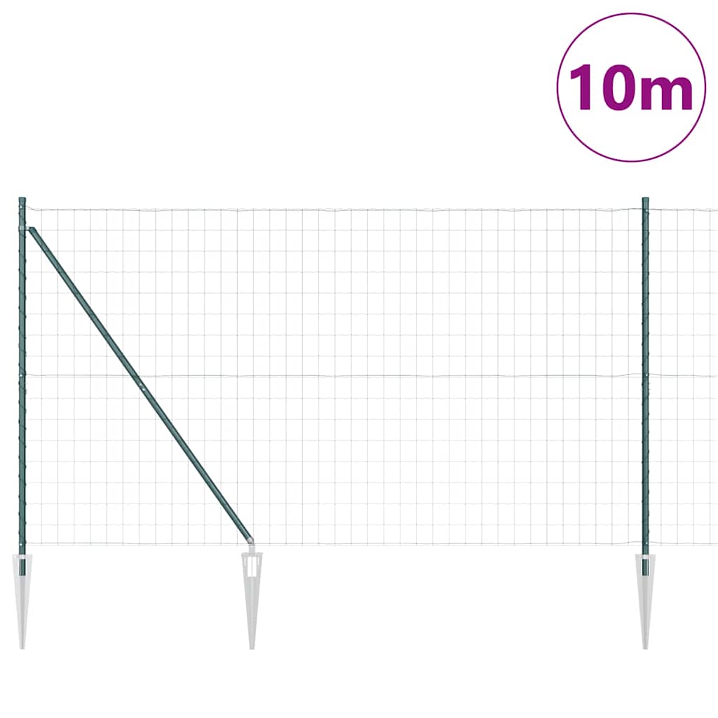 Zavareno žičano ograđivanje s bodljama 10 x 1,6 m (Š x V)