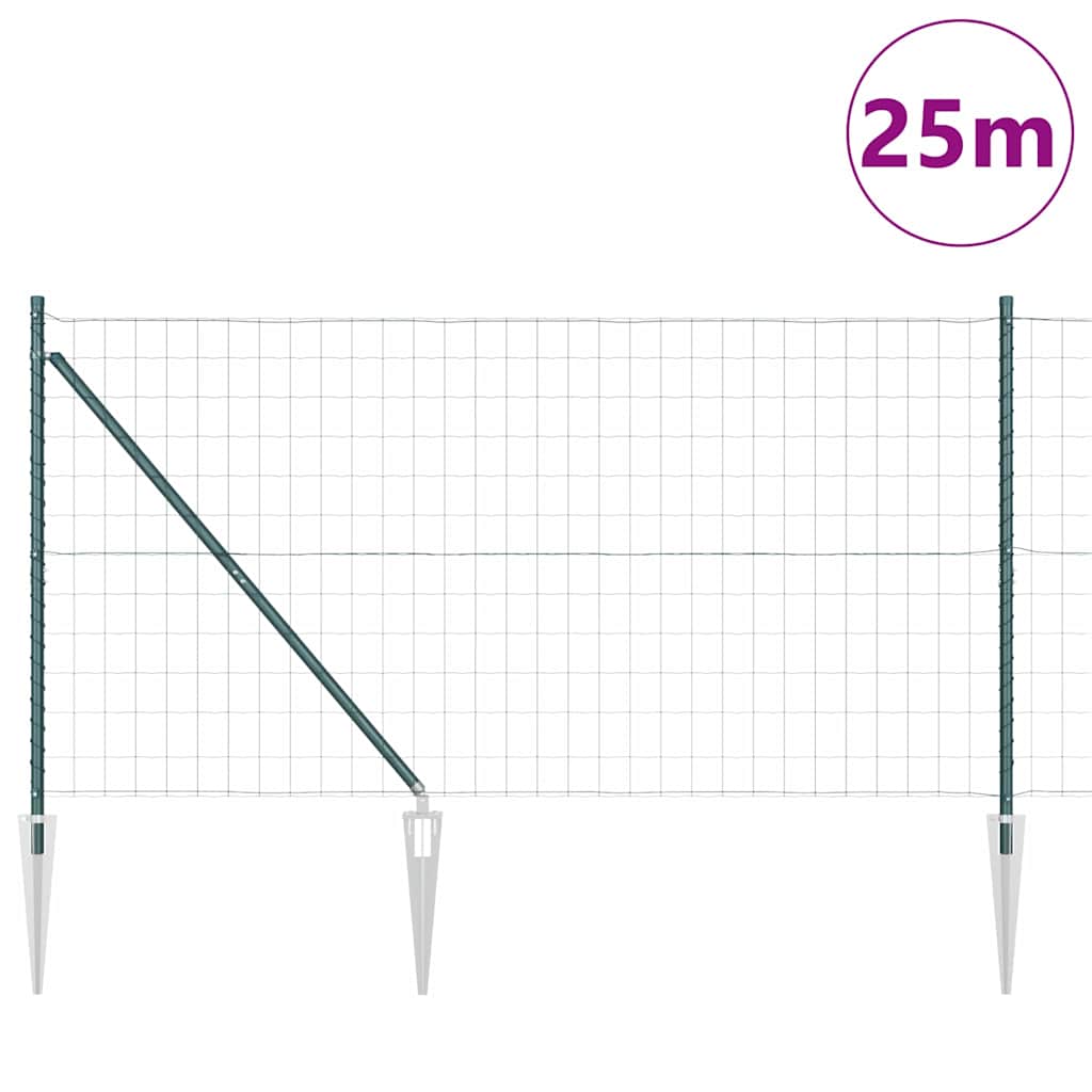 Zavareno žičano ograđivanje s bodljama 25 x 1 m (Š x V)