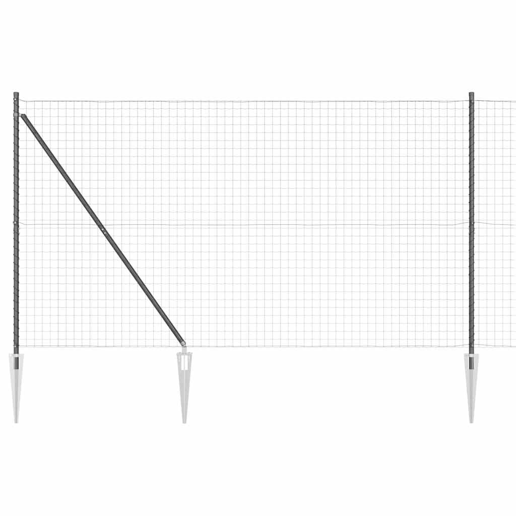 Zavareno žičano ograđivanje s bodljama 10 x 1,6 m (Š x V)