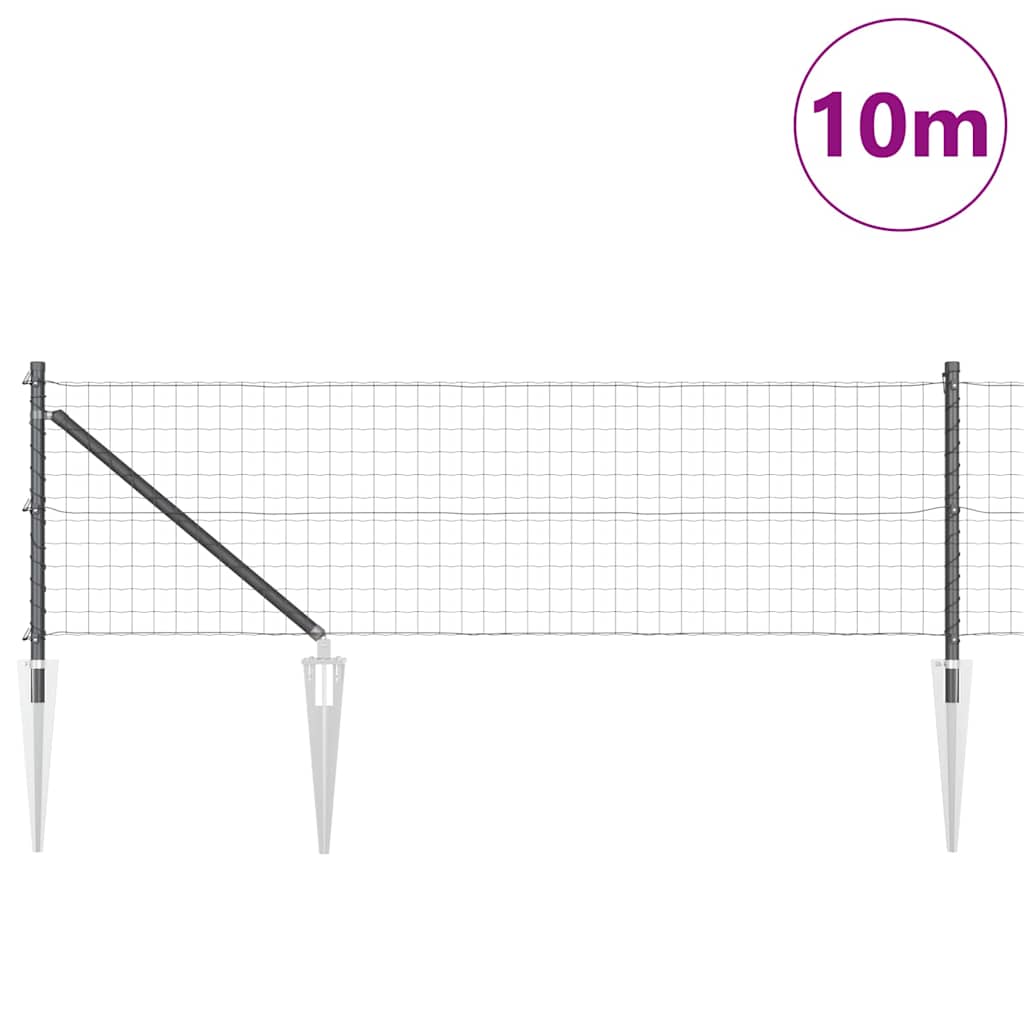 Zavareno žičano ograđivanje s bodljama 10 x 0,8 m (Š x V)