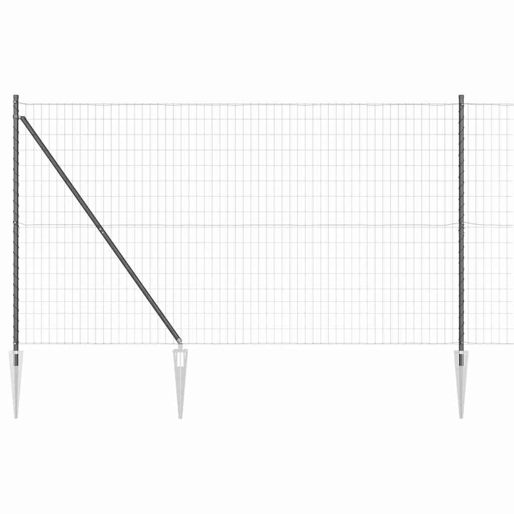 Zavareno žičano ograđivanje s bodljama 10 x 1,6 m (Š x V)