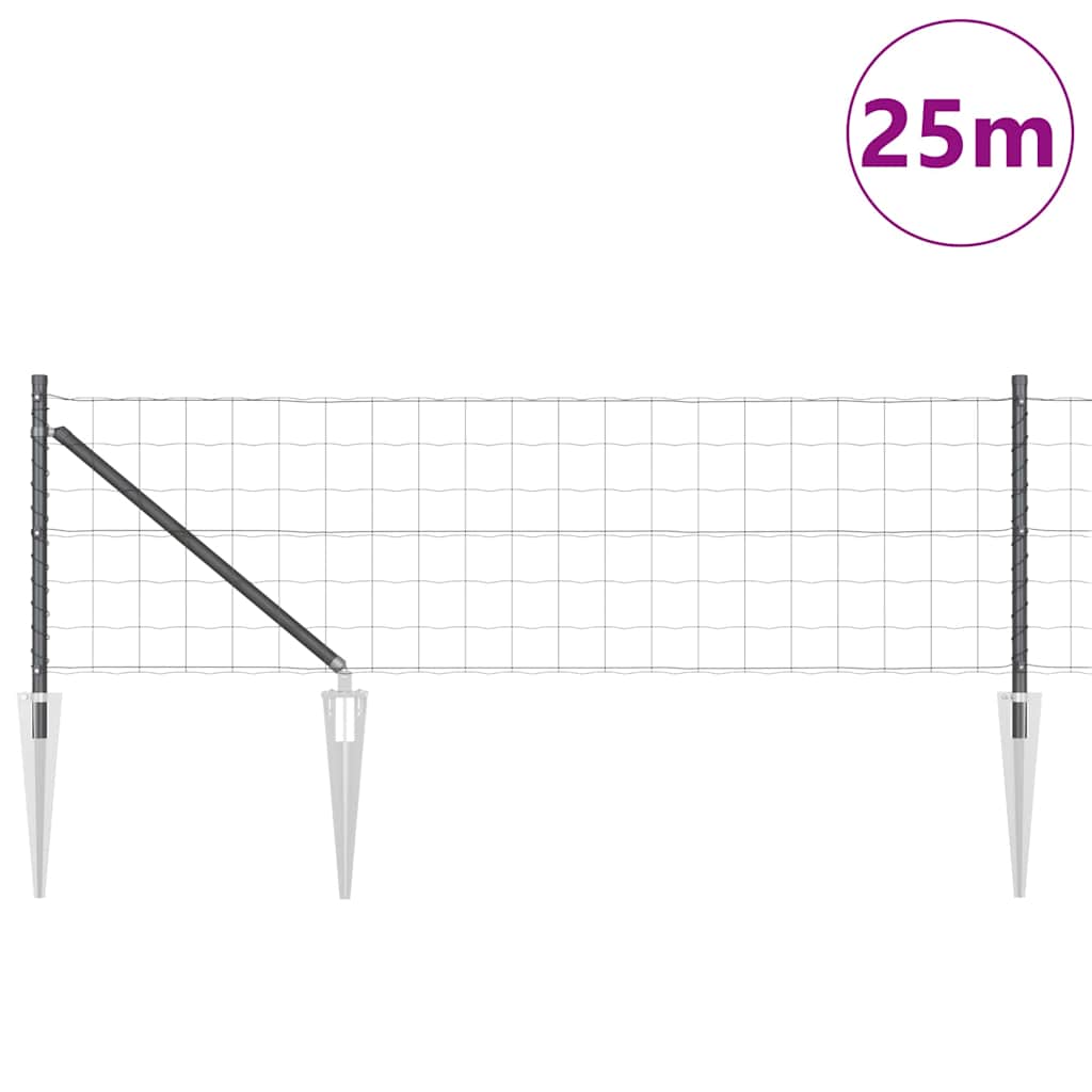 Zavareno žičano ograđivanje s bodljama 25 x 0,6 m (Š x V)