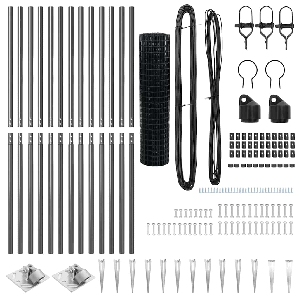 Zavareno žičano ograđivanje s bodljama 25 x 1,2 m (Š x V)