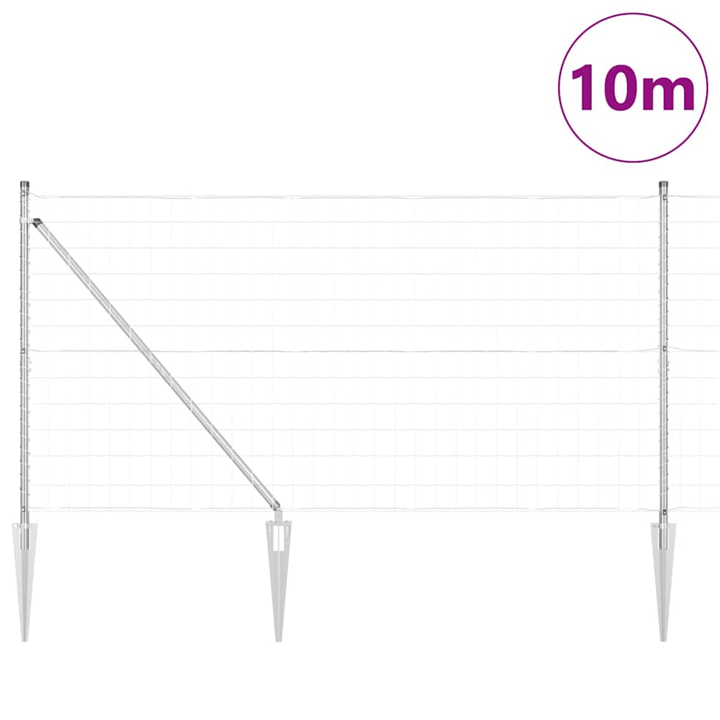 Zavareno žičano ograđivanje s bodljama 10 x 1,4 m (Š x V)