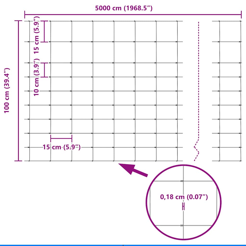 Stup za ogradu Galvanizirano 50 x 1 m Čelik