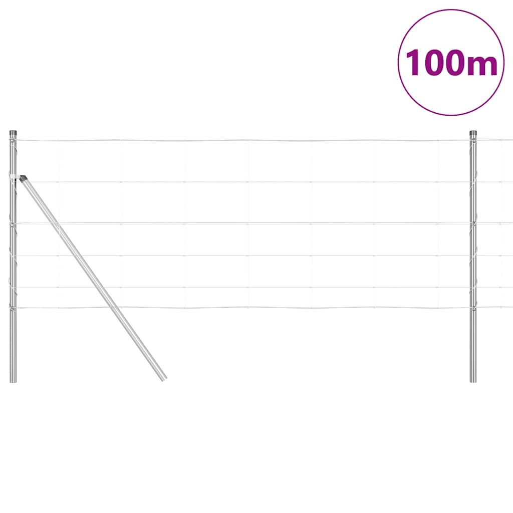 Temeljna zavarena žičana ograda 100 x 0,8 m (Š x V)