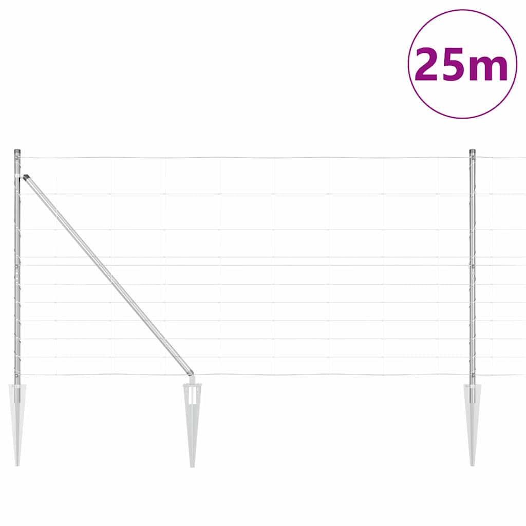 Zavareno žičano ograđivanje s bodljama 25 x 1,2 m (Š x V)