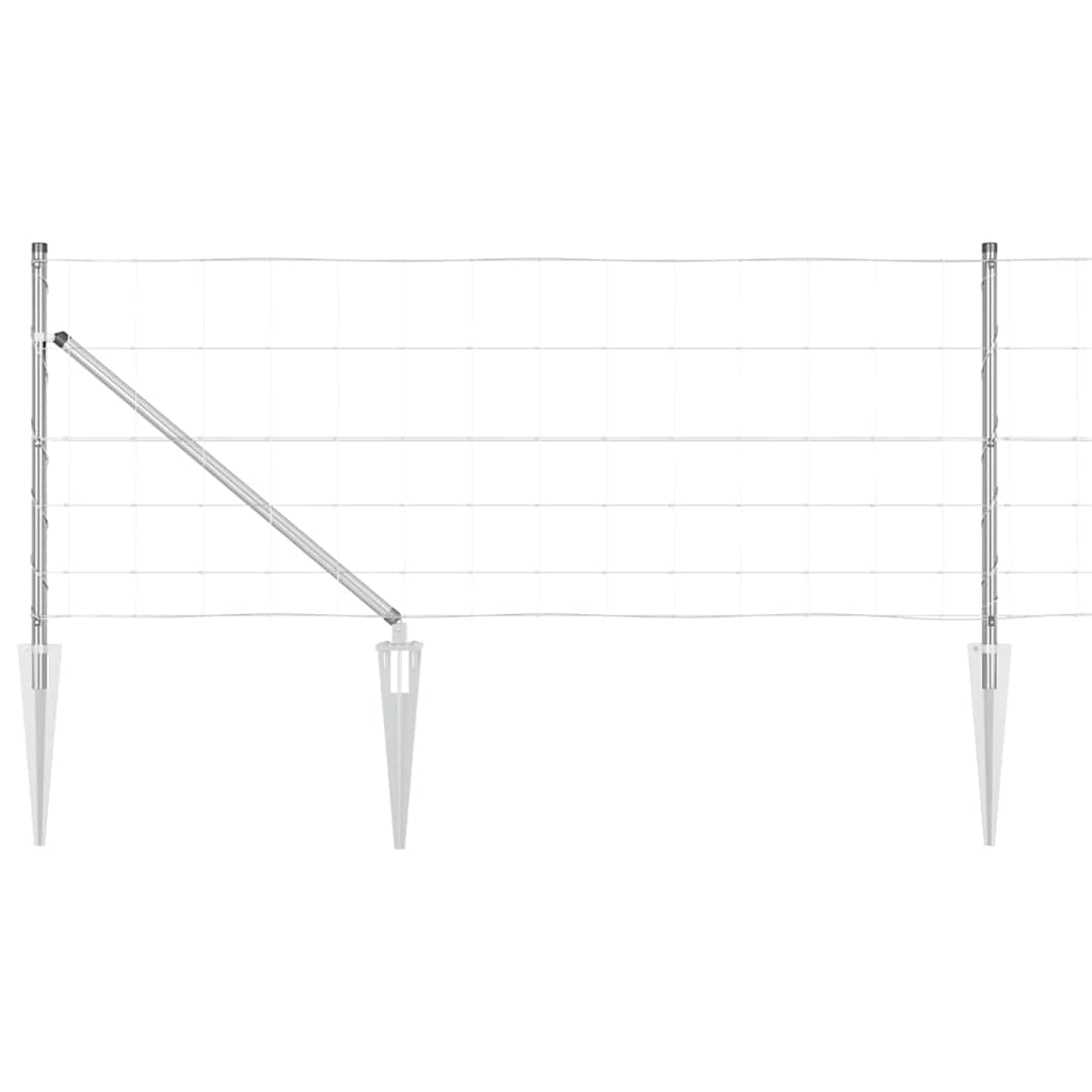 Zavareno žičano ograđivanje s bodljama 50 x 0,8 m (Š x V)