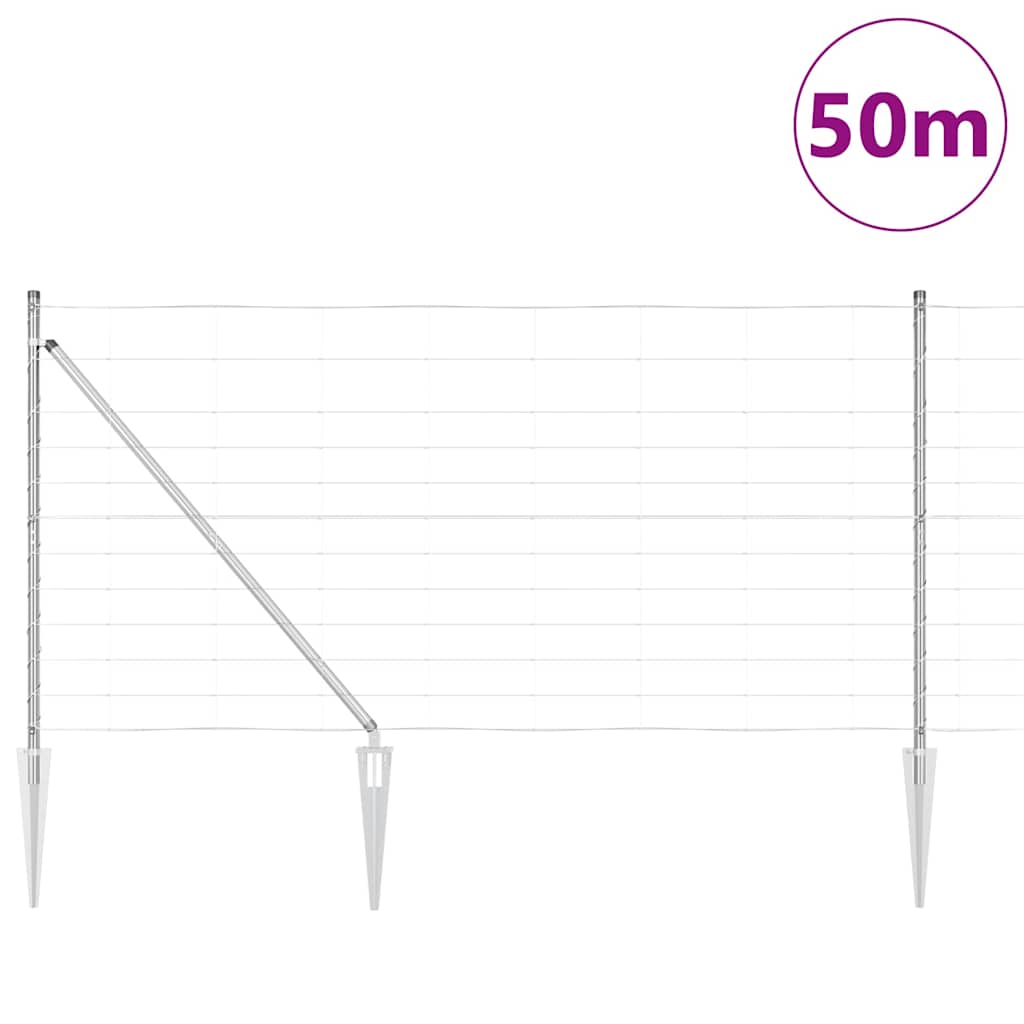 Zavareno žičano ograđivanje s bodljama 50 x 1,2 m (Š x V)