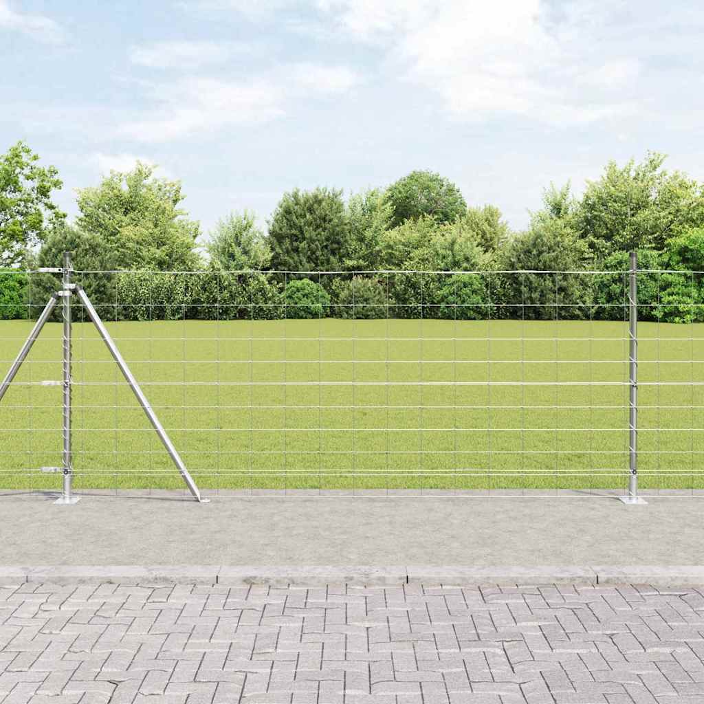 Varena žičana ograda s betonskom bazom 50 x 1 m (Š x V)