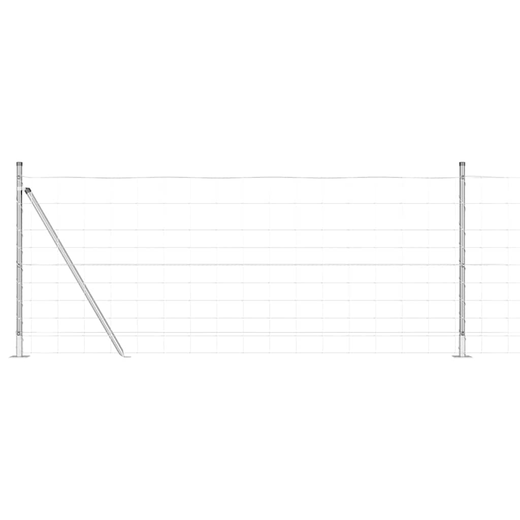 Stup za ogradu Galvanizirano 50 x 1 m Čelik