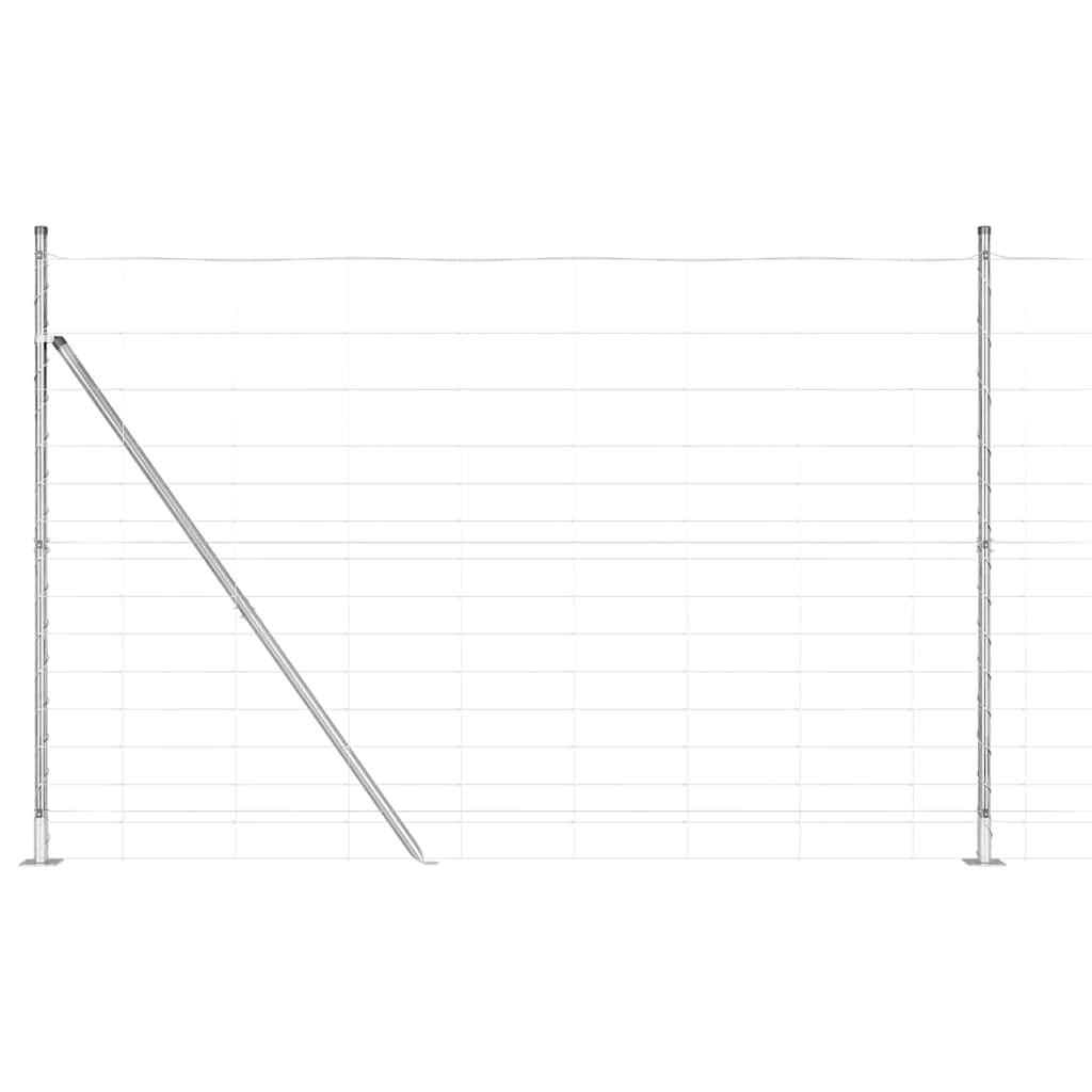 Stup za ogradu Galvanizirano 50 x 1,6 m Čelik