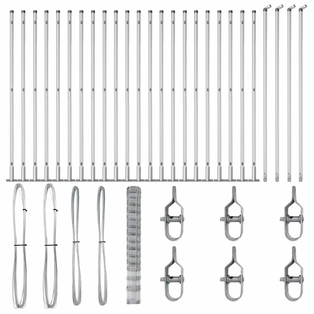 Stup za ogradu Galvanizirano 50 x 1,6 m Čelik