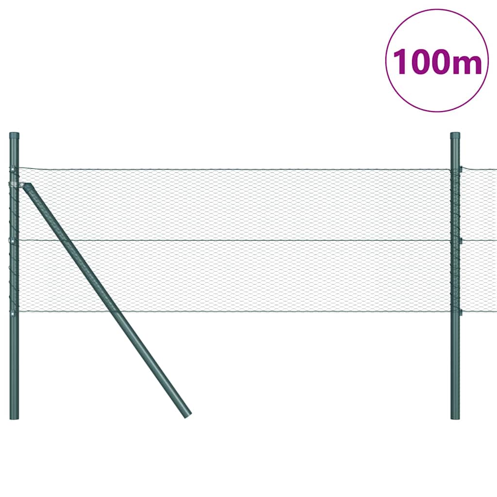 Temeljna zavarena žičana ograda 100 x 0,5 m (Š x V)