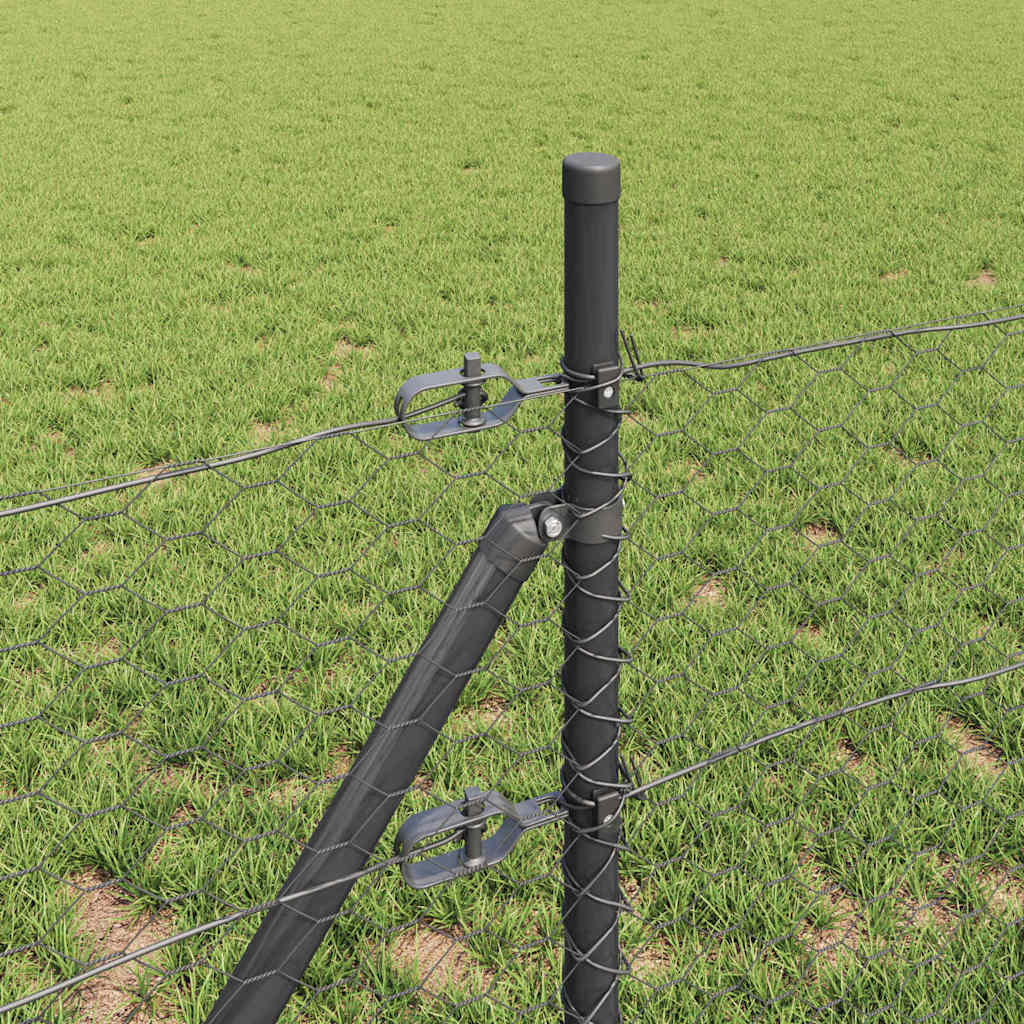 Temeljna zavarena žičana ograda 25 x 0,5 m (Š x V)