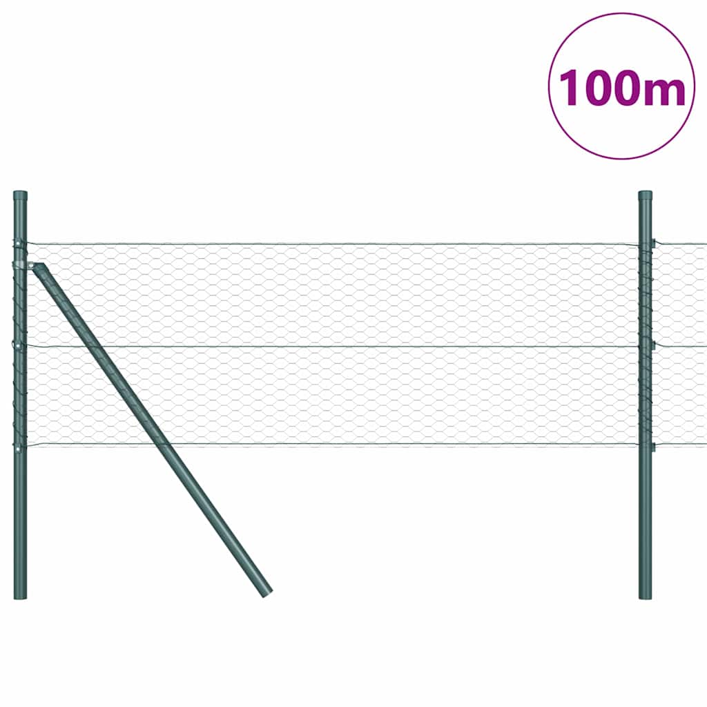 Temeljna zavarena žičana ograda 100 x 0,4 m (Š x V)
