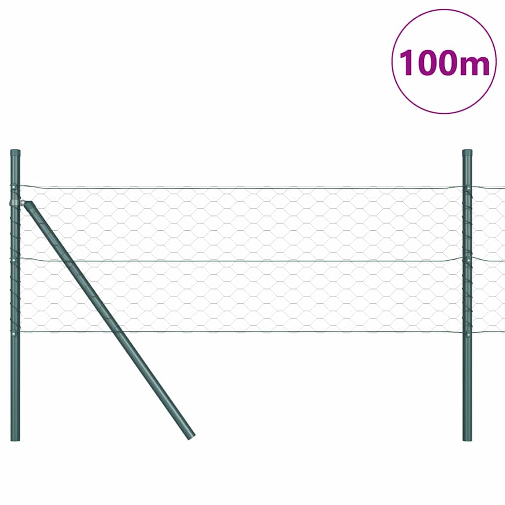 Temeljna zavarena žičana ograda 100 x 0,5 m (Š x V)