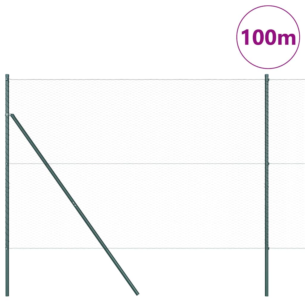Temeljna zavarena žičana ograda 100 x 1,6 m (Š x V)