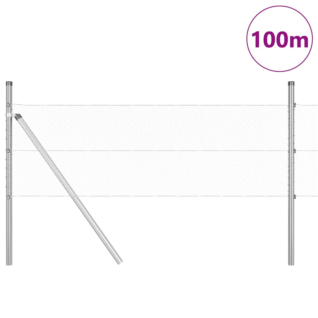 Temeljna zavarena žičana ograda 100 x 0,5 m (Š x V)