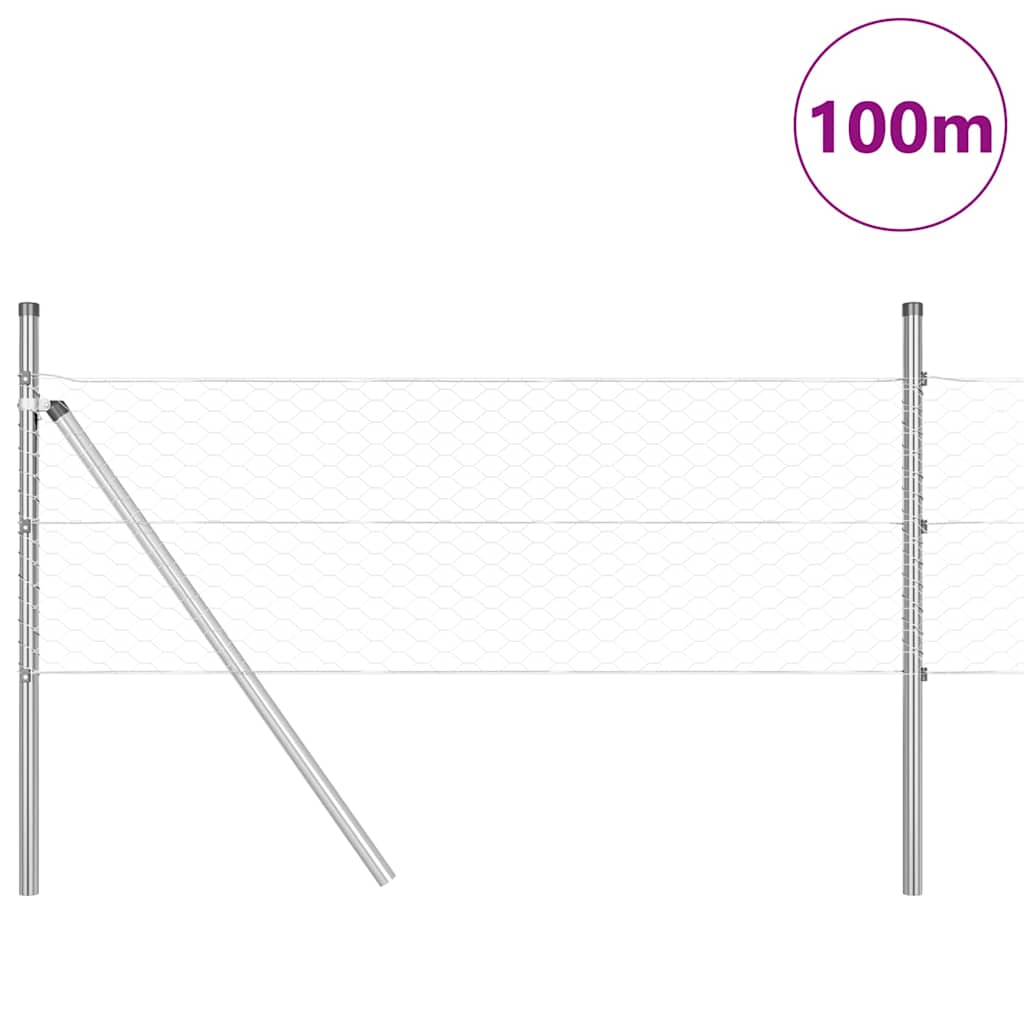 Temeljna zavarena žičana ograda 100 x 0,5 m (Š x V)