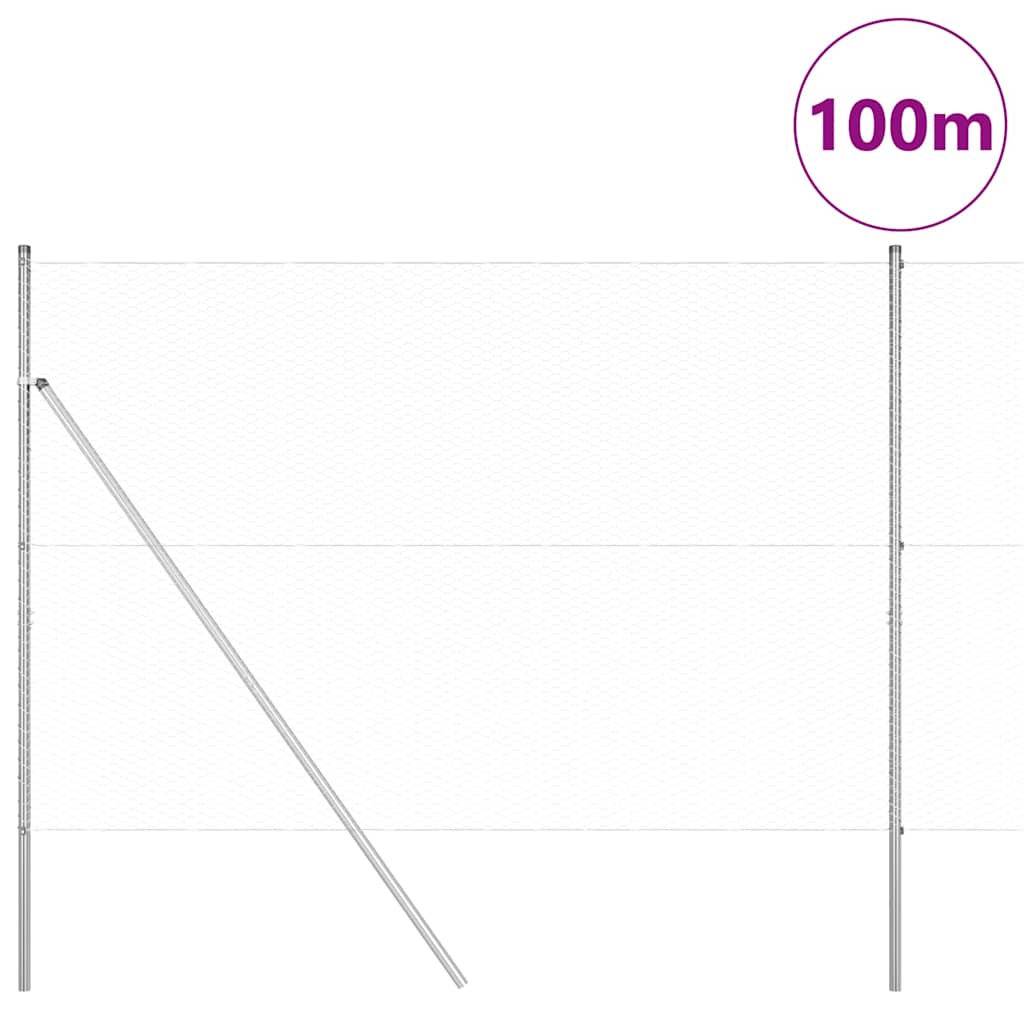 Temeljna zavarena žičana ograda 100 x 1,5 m (Š x V)
