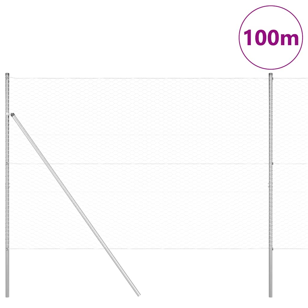 Temeljna zavarena žičana ograda 100 x 1,6 m (Š x V)