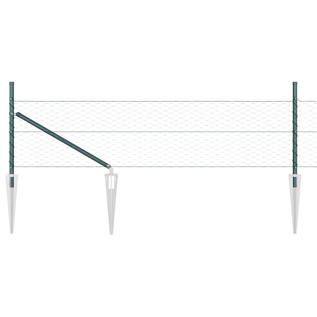 Zavareno žičano ograđivanje s bodljama 10 x 0,5 m (Š x V)