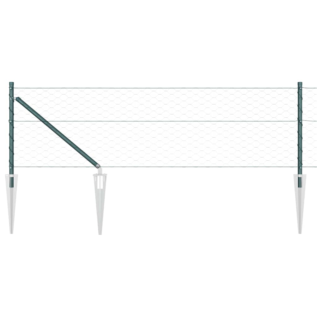 Zavareno žičano ograđivanje s bodljama 50 x 0,8 m (Š x V)