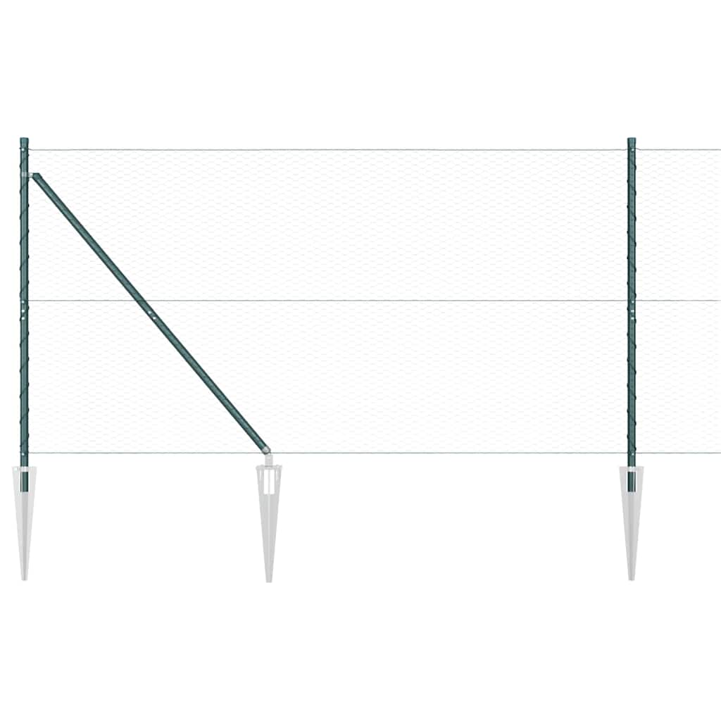 Zavareno žičano ograđivanje s bodljama 100 x 1,4 m (Š x V)